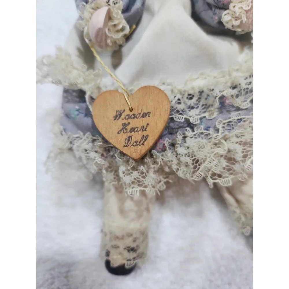Wooden Heart Doll wooden heart